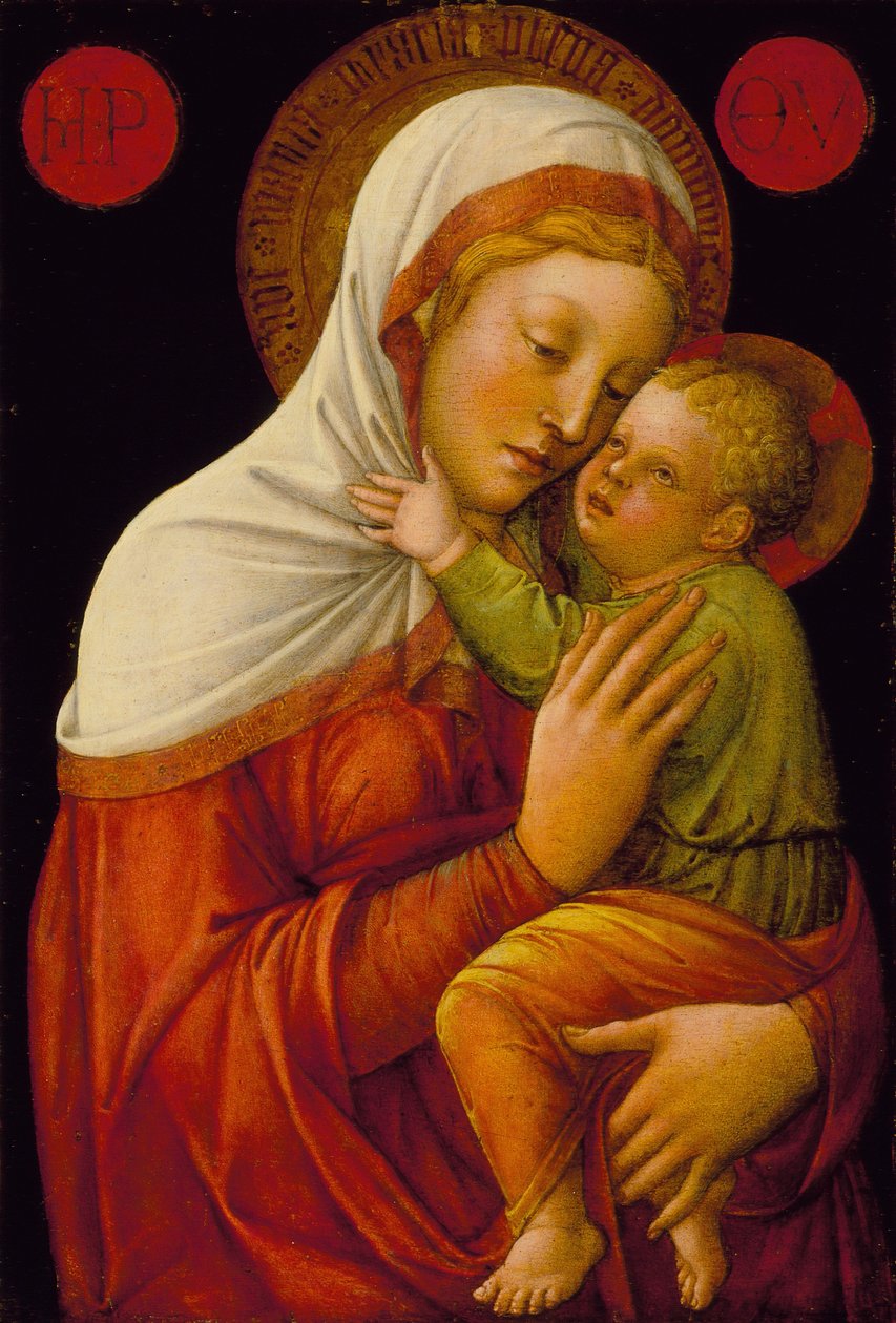 مادونا والطفل ، c.1465 بواسطة جاكوبو بيليني