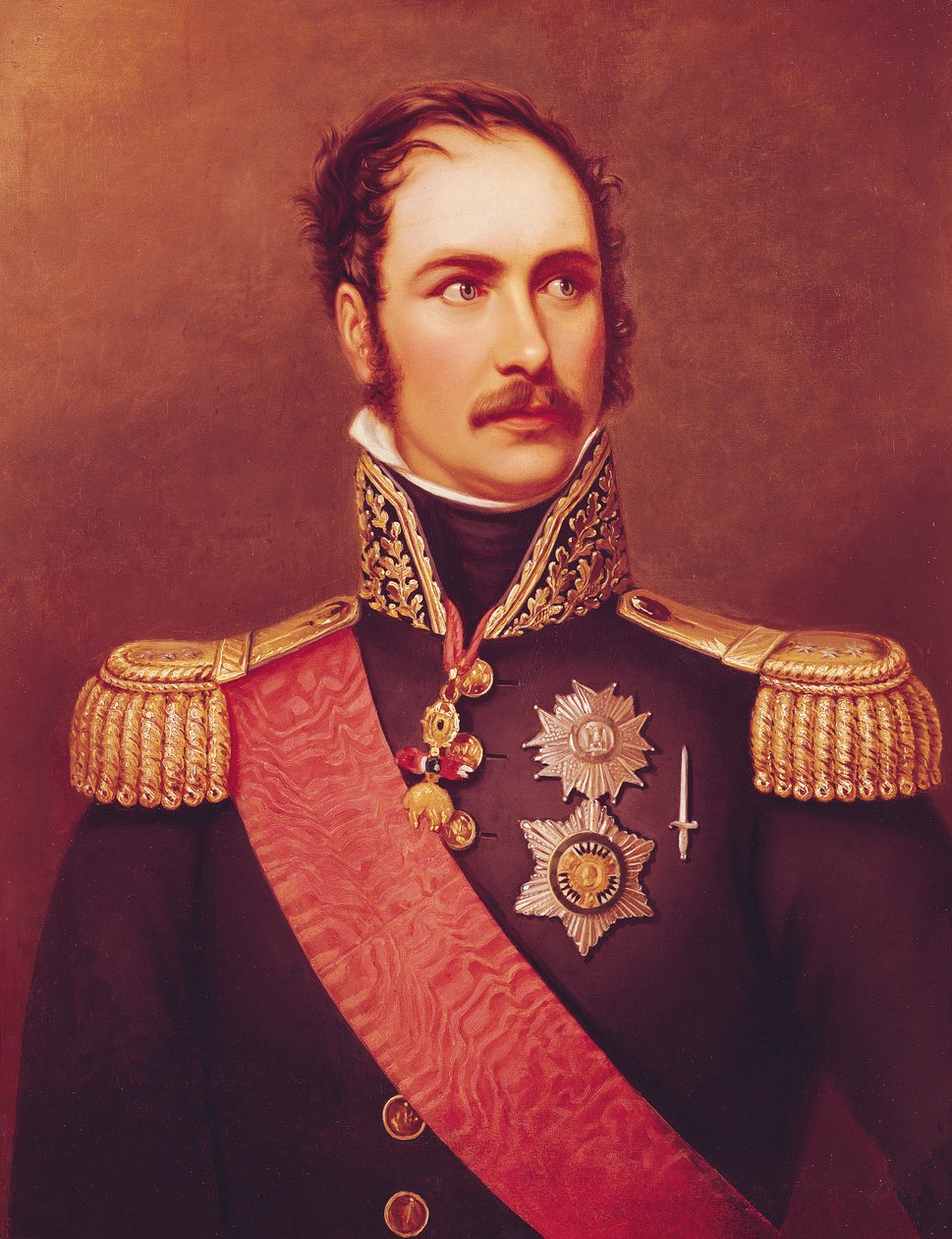 صورة للأمير يوجين دي بوهارنايس (1781-1824) نائب حاكم إيطاليا ودوق ليوتشتنبرغ بواسطة جاك لويس ديفيد