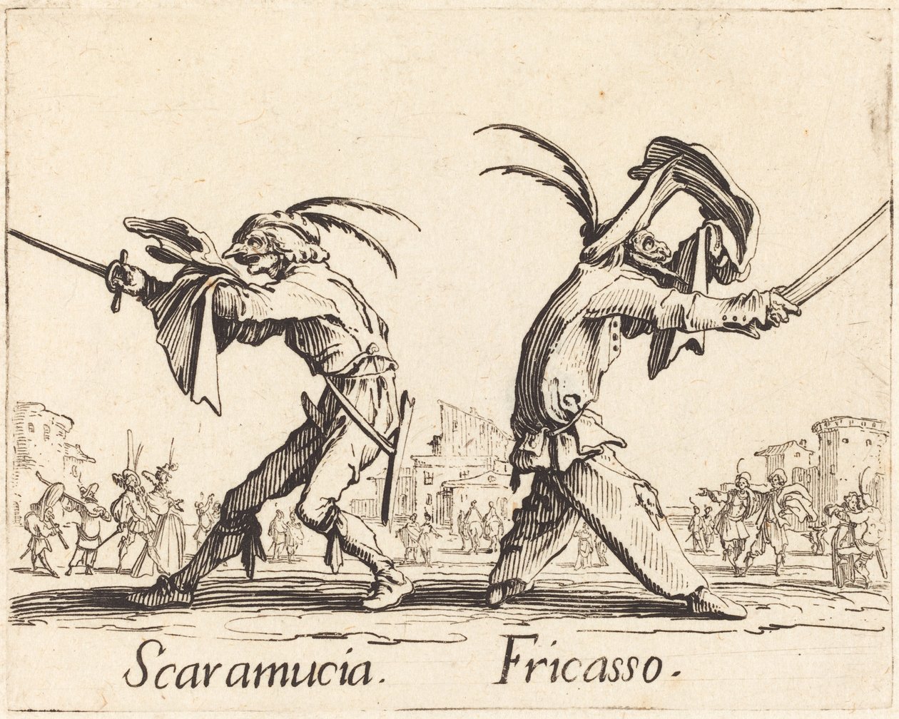 Scaramucia و Fricasso بواسطة جاك كالوت