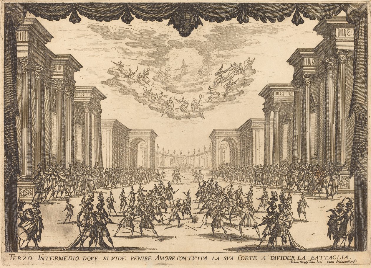 Intermezzo الثالث 1617. بواسطة جاك كالوت