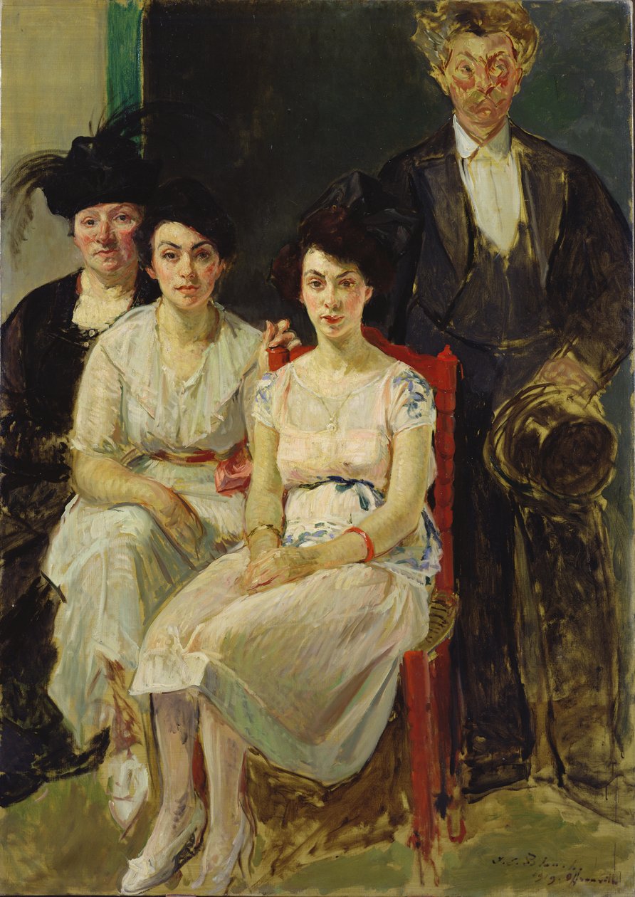 عائلة كابيل ، 1919 بواسطة جاك اميل بلانش