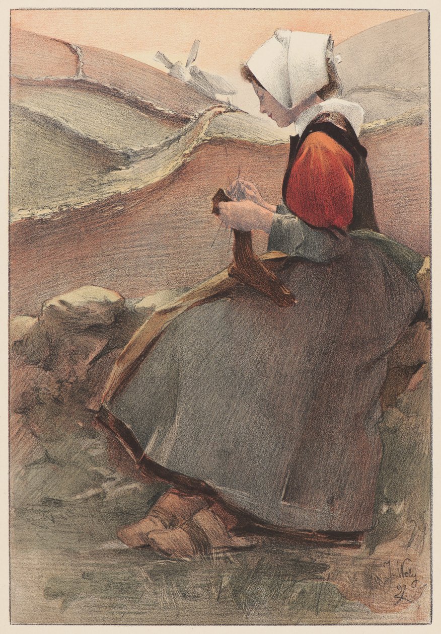 مور فلاور ، 1897. بواسطة جاك ويلي