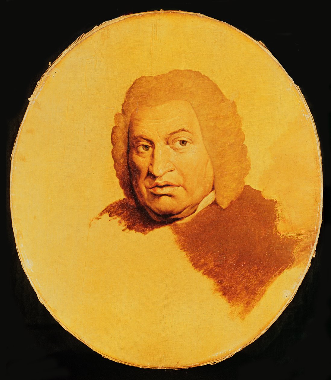 صورة صمويل جونسون (1709-84) ج.1778-80 بواسطة جيمس باري