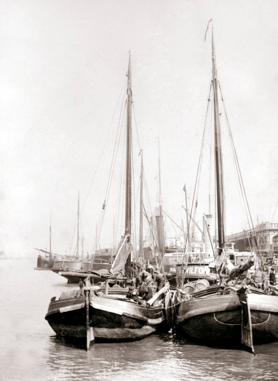 قوارب القناة ، روتردام ، 1898. بواسطة جيمس باتكين