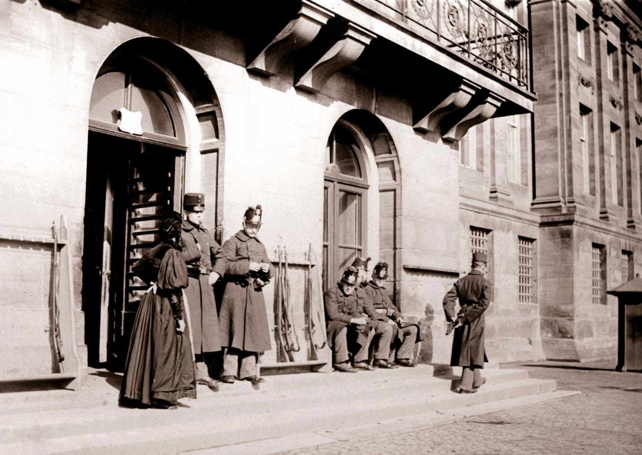 حراس ، أمستردام ، 1898. بواسطة جيمس باتكين