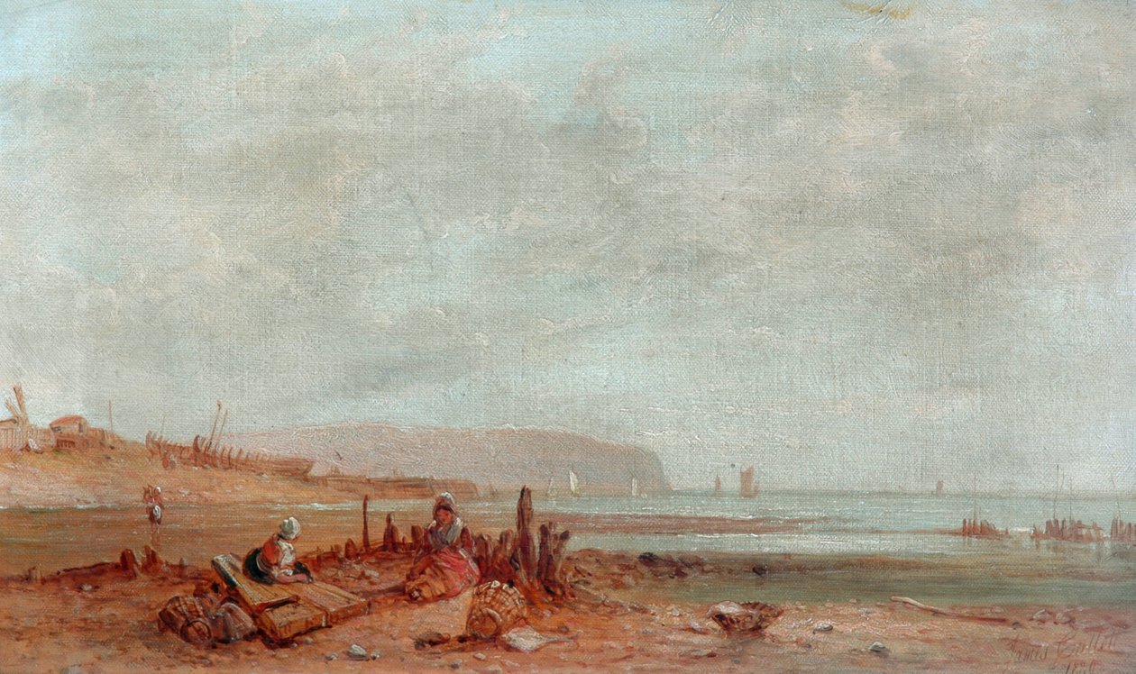 على الساحل الفرنسي ، 1880 بواسطة جيمس كوليت
