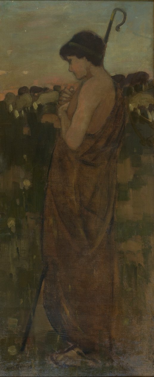 The Shepherd Boy، c.1881 بواسطة جيمس جوثري