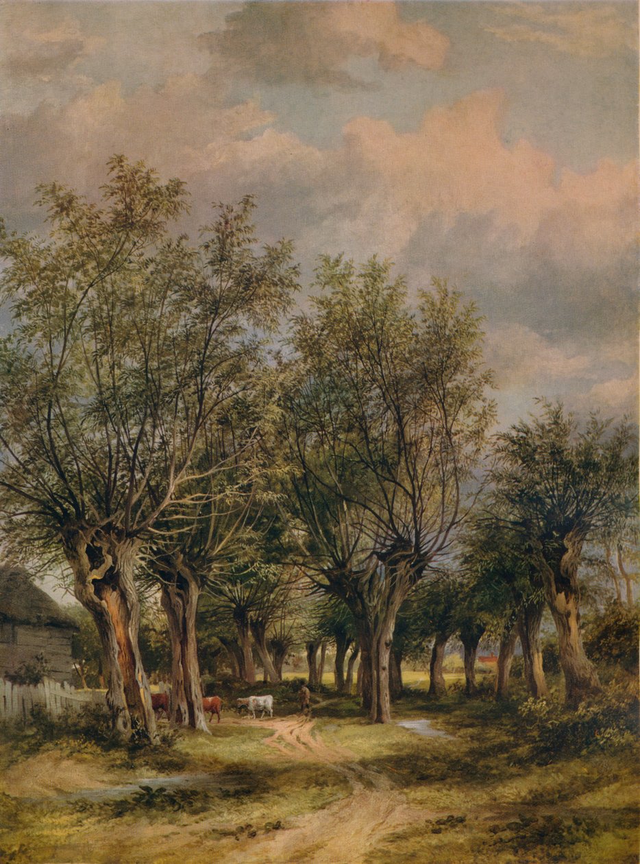 ممر بالقرب من نورويتش ، c1837 بواسطة جيمس ستارك