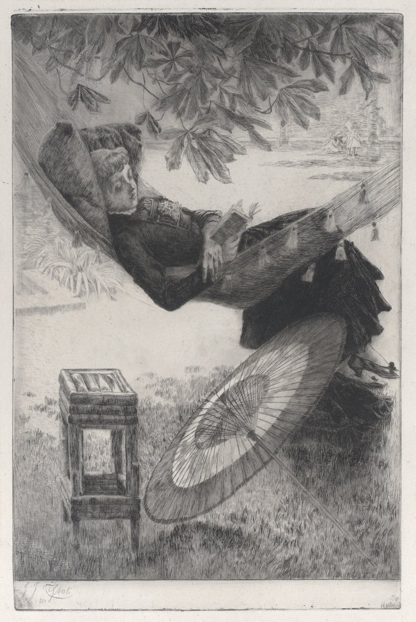 الأرجوحة ، 1880. بواسطة جيمس تيسو
