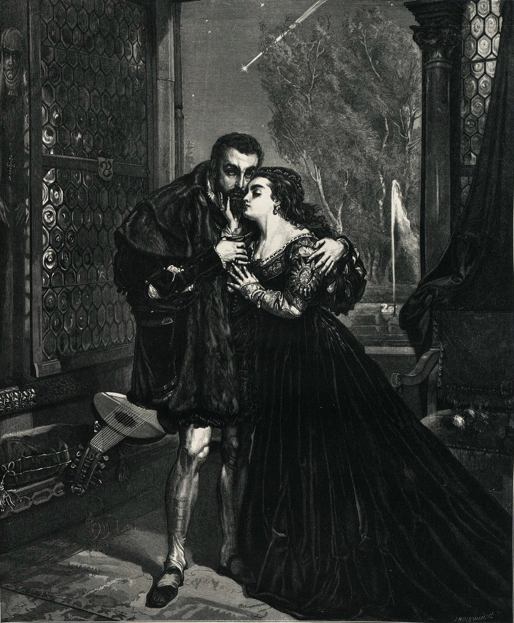 Zygmunt II August and Barbara Radziwiłłówna بواسطة جان الوزي ماتيجكو