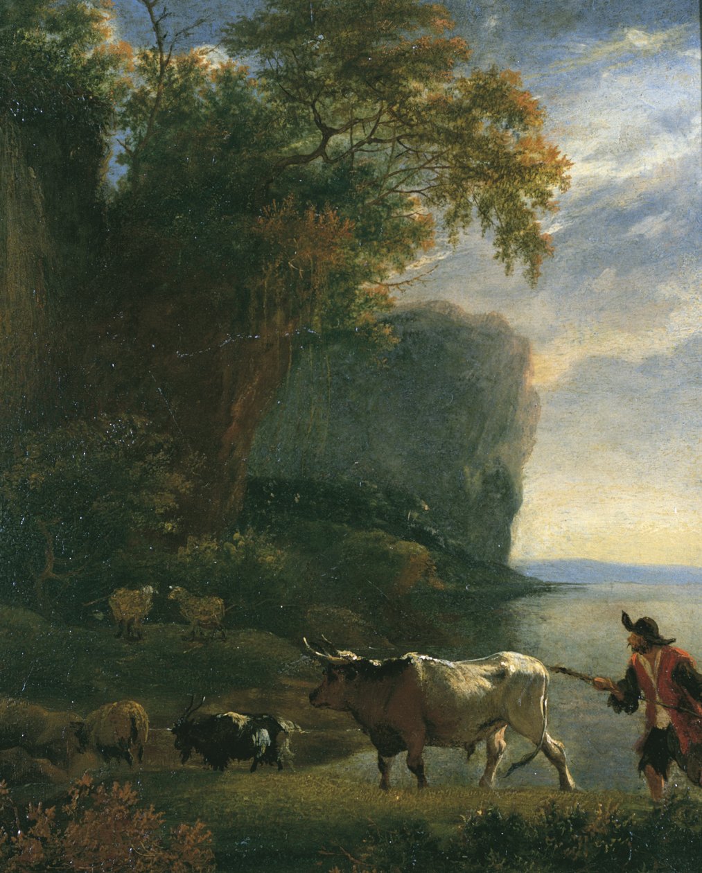 المناظر الطبيعية مع Drover ، c.1640s بواسطة جان أسيلجين