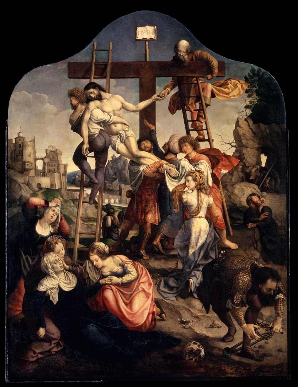 النسب من الصليب ، c1520. بواسطة يان جوسيرت