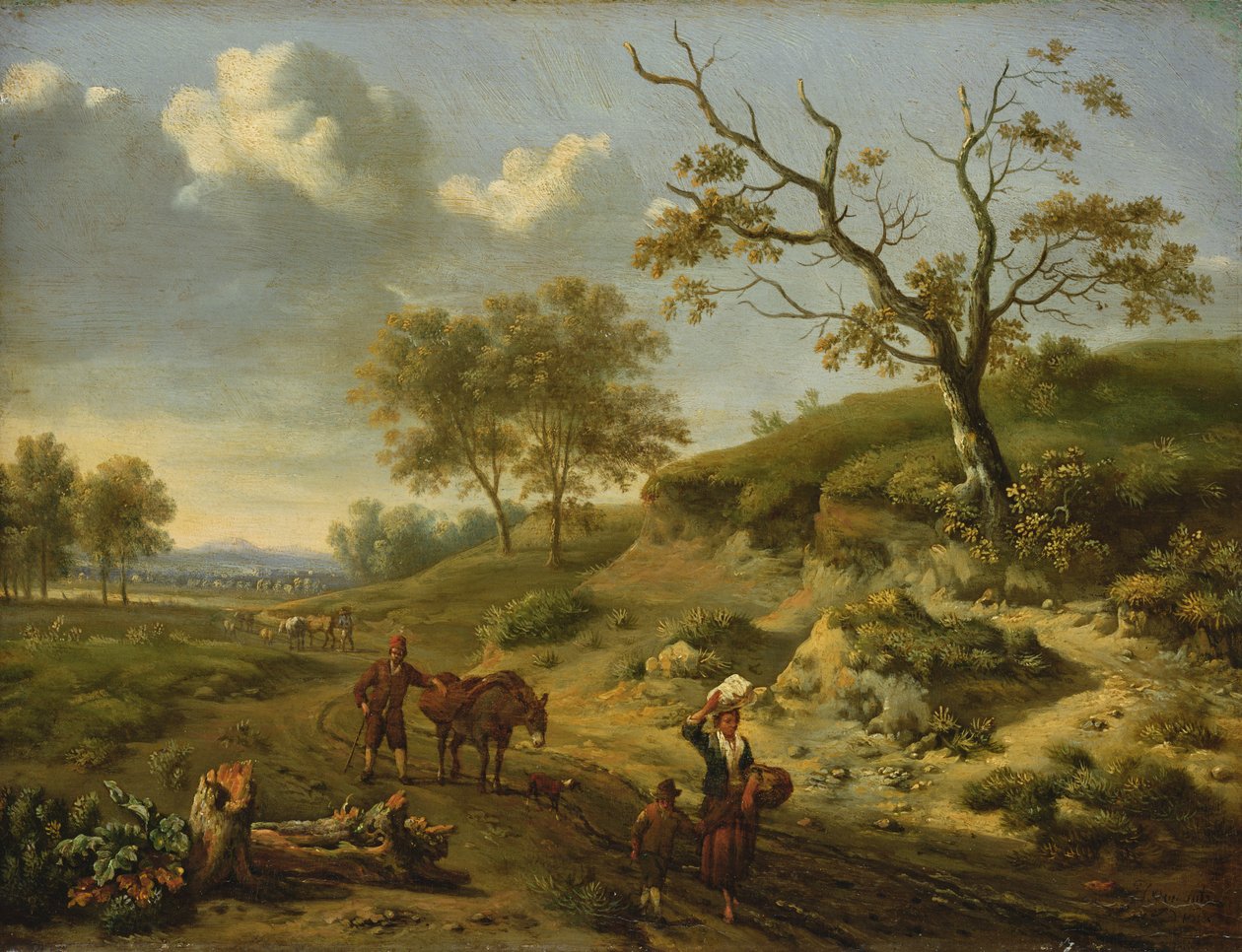 المناظر الطبيعية ، 1659 بواسطة جان ويننانتس