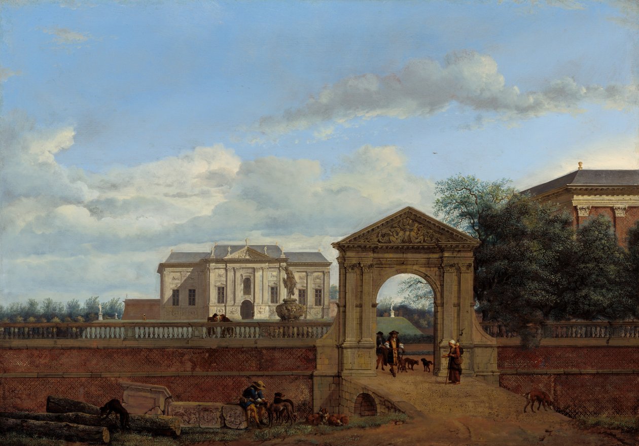 خيال معماري ، ج. 1670. بواسطة جان فان دير هايدن