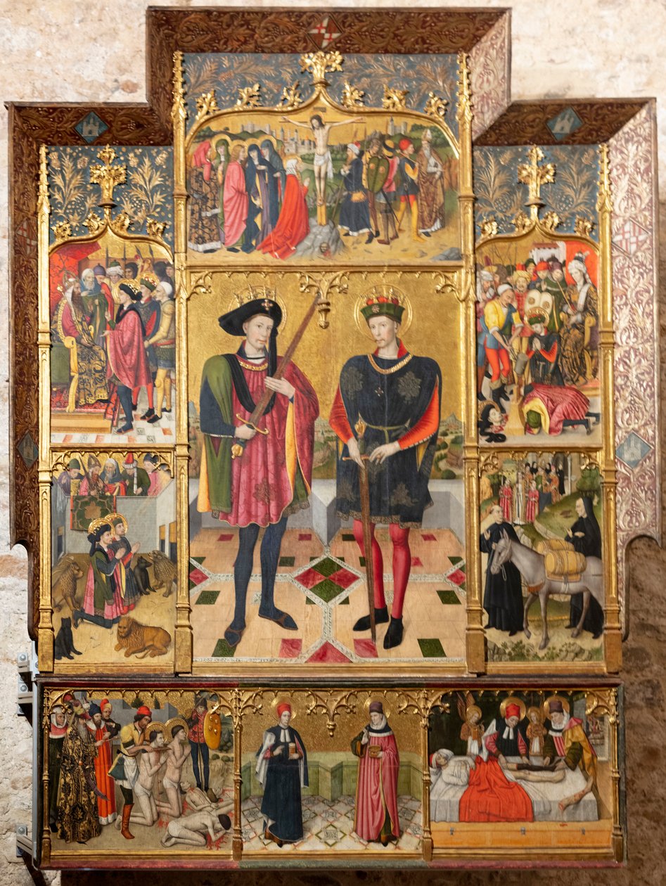 Altarpiece (مذبح القديسين عبده وسين) بواسطة جاومي هوجيت