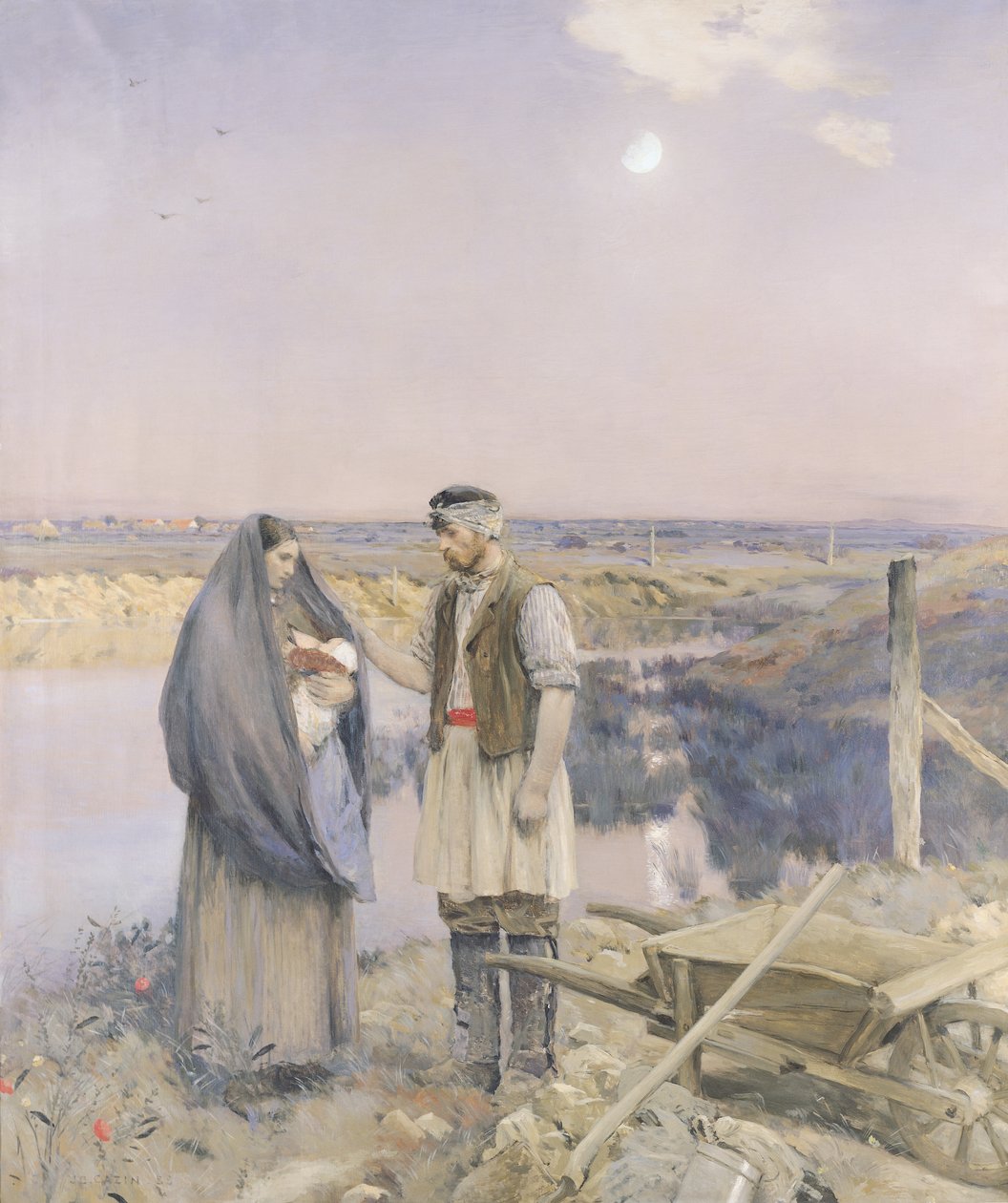 نهاية اليوم 1888 بواسطة جان تشارلز كازين