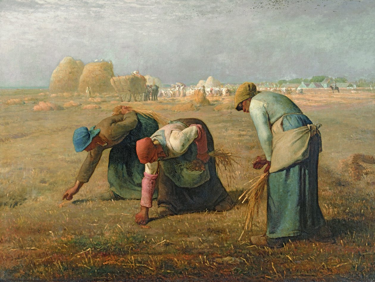 The Gleaners ، 1857 بواسطة جان فرانسوا ميلت