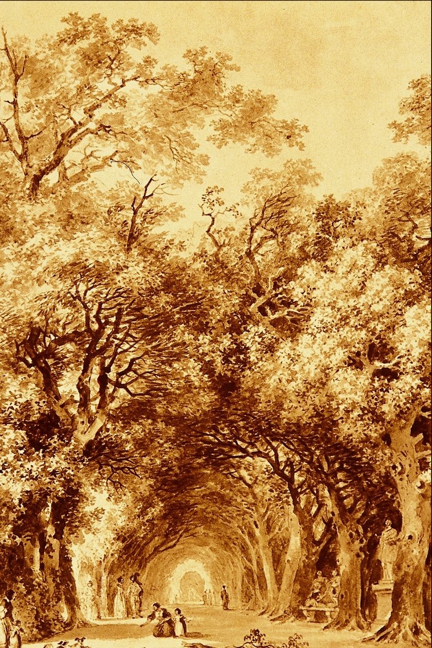 The Shady Walk بواسطة جان هونوري فراجونارد