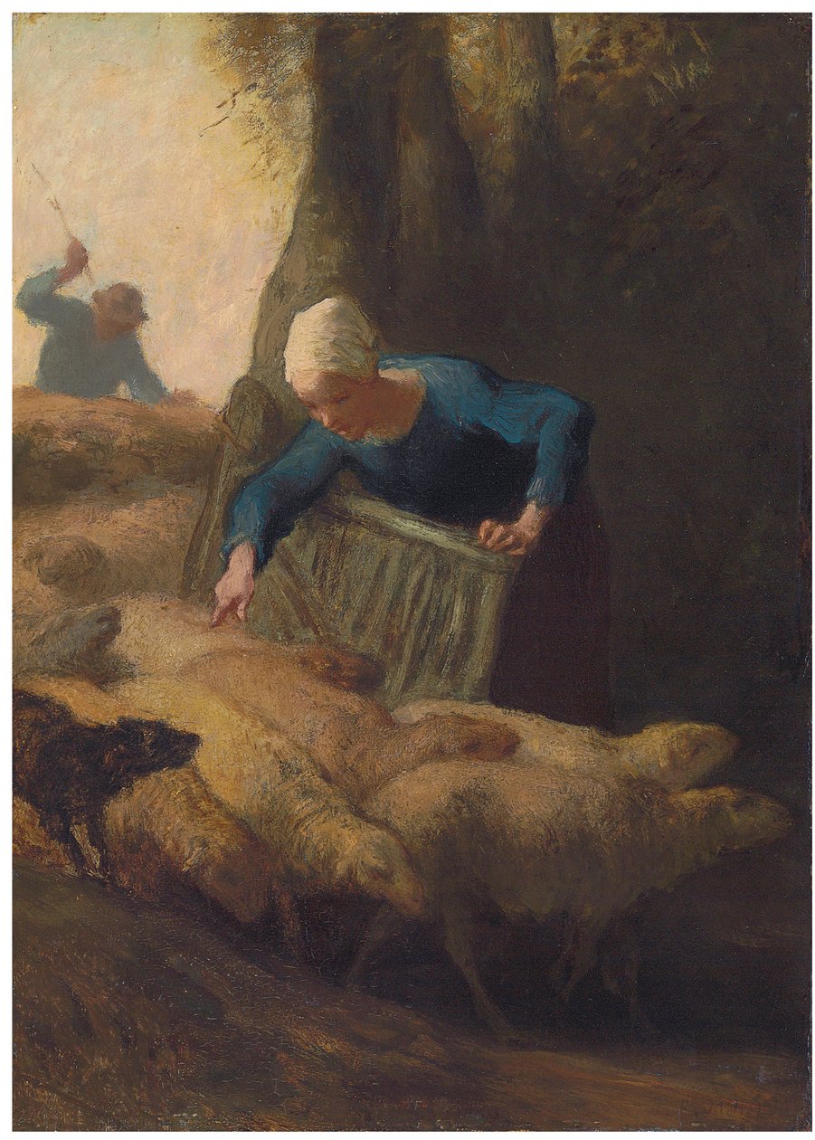 عد قطيع ، 1847-1849 بواسطة جان فرانسوا ميلت