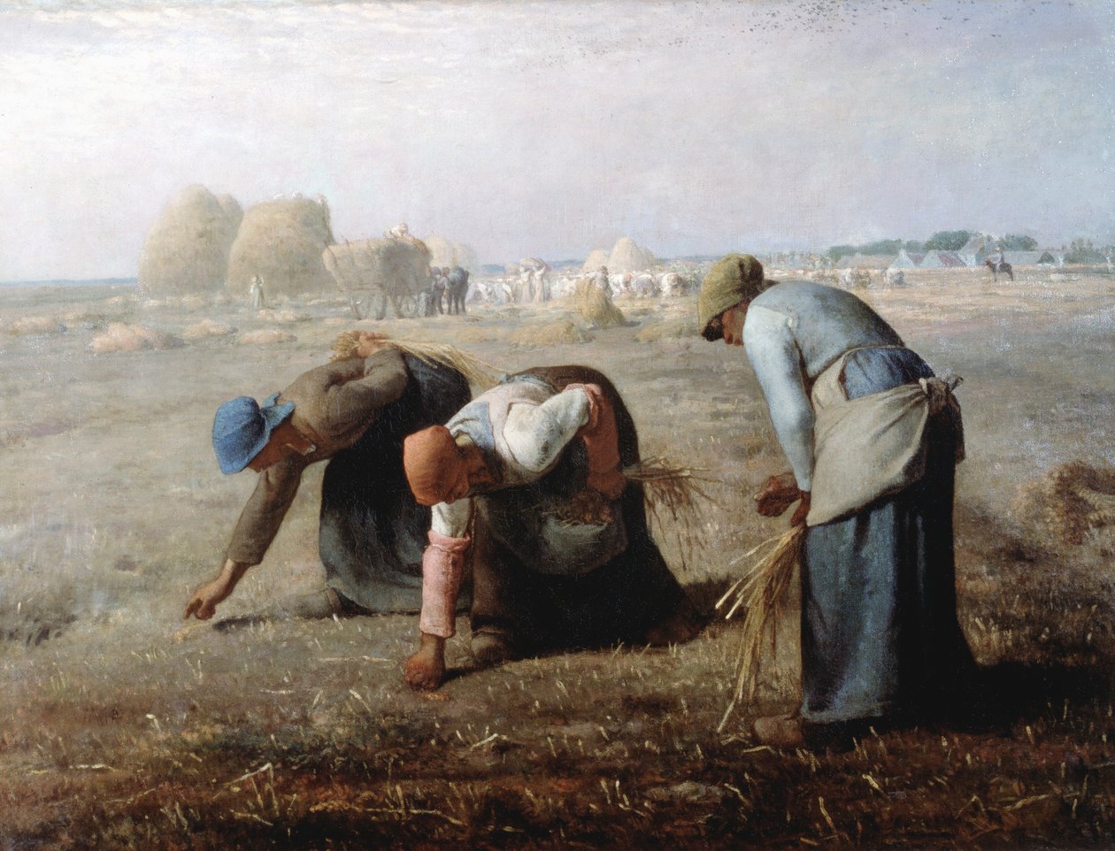 The Gleaners ، 1857 بواسطة جان فرانسوا ميلت