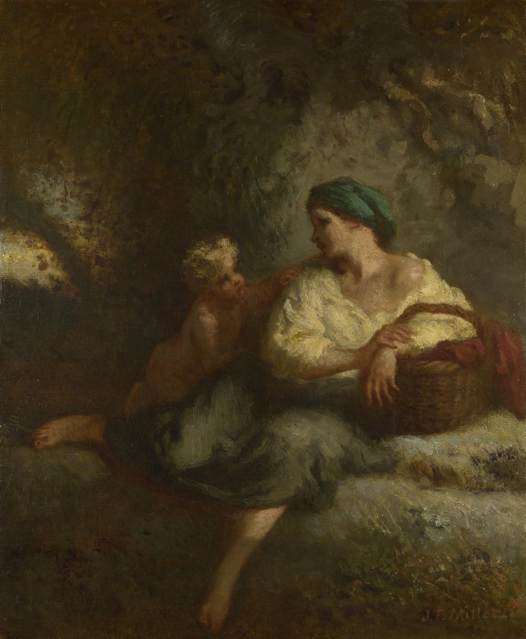 الهمس ، ج. 1846 بواسطة جان فرانسوا ميلت