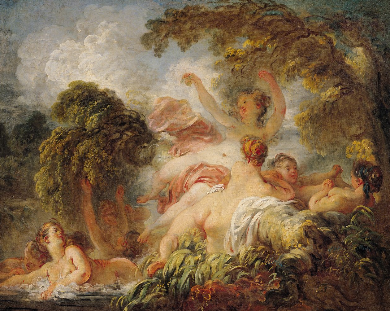 The Bathers ، c.1765 بواسطة جان هونوري فراجونارد