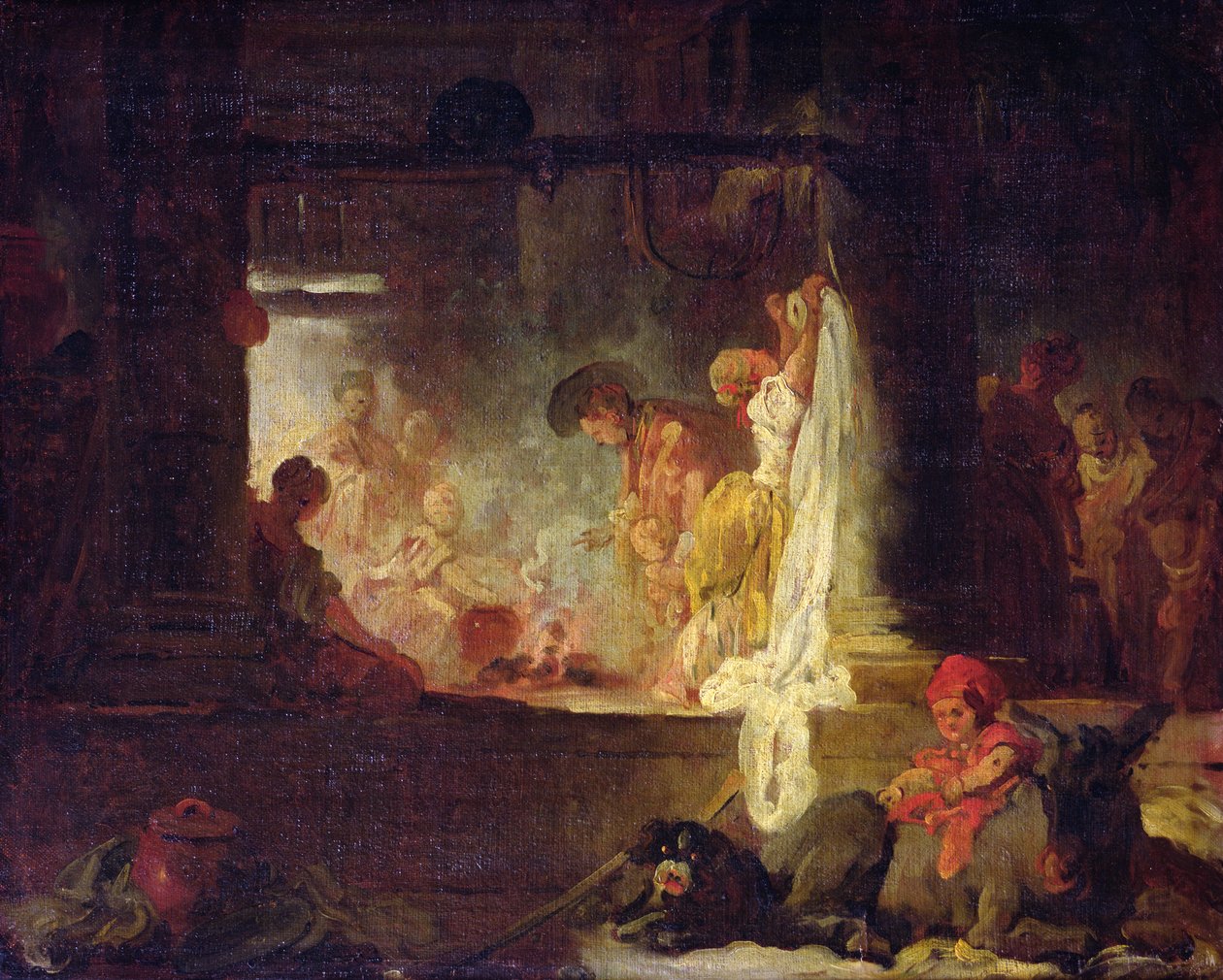 الغسالة ، ج 1759 بواسطة جان هونوري فراجونارد