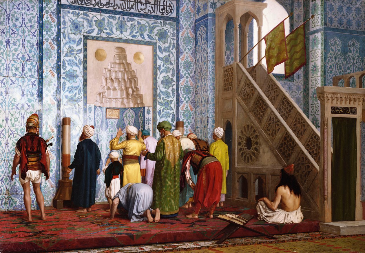 المسجد الأزرق ، 1878 بواسطة جان ليون جيروم