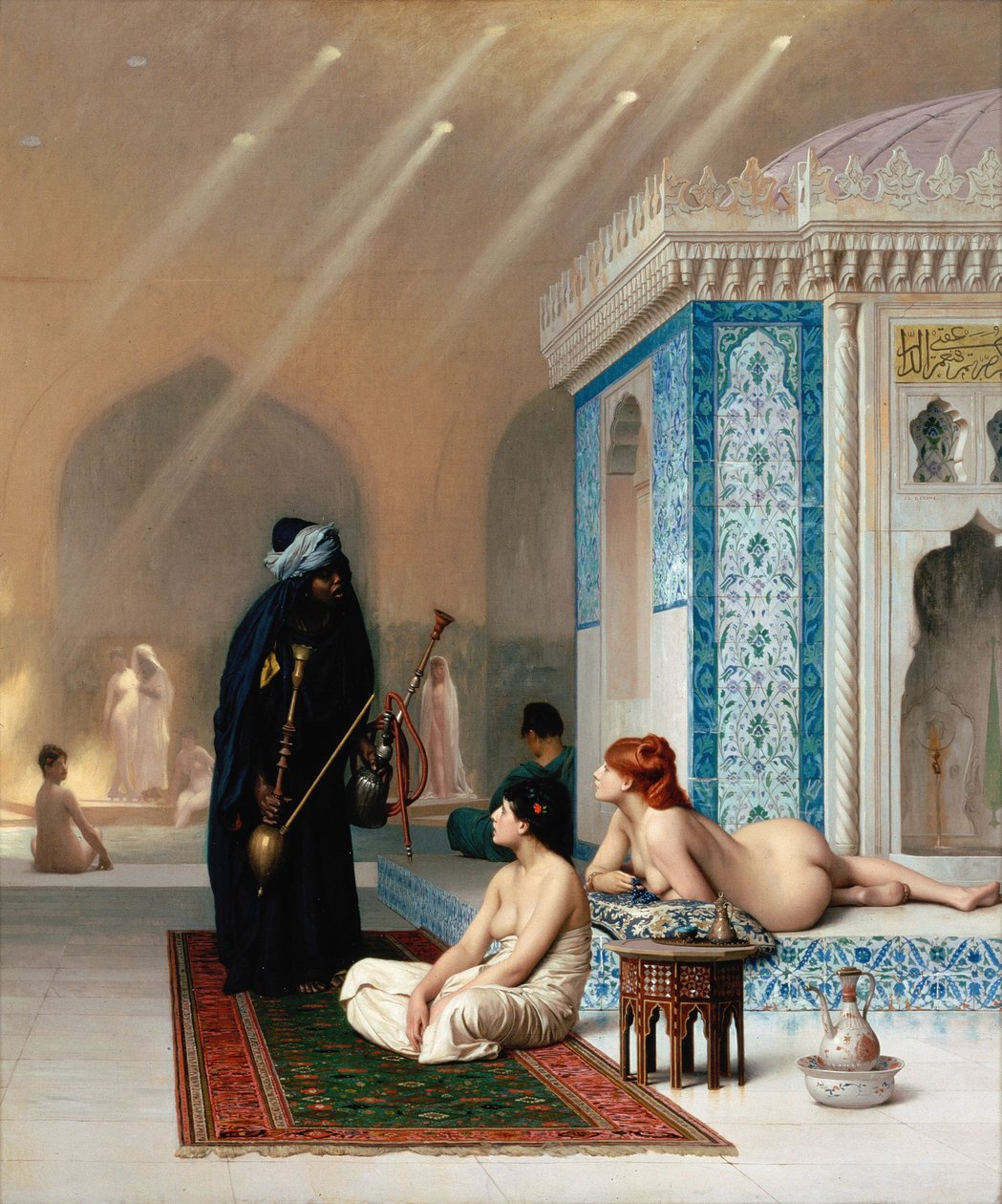 بركة في حريم بواسطة جان ليون جيروم