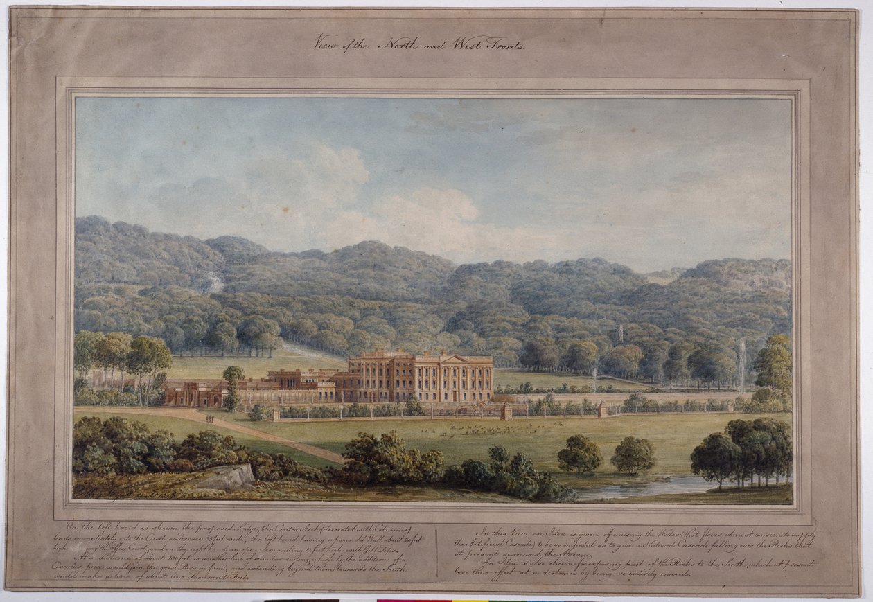 Chatsworth House بواسطة جيفري وياتفيل