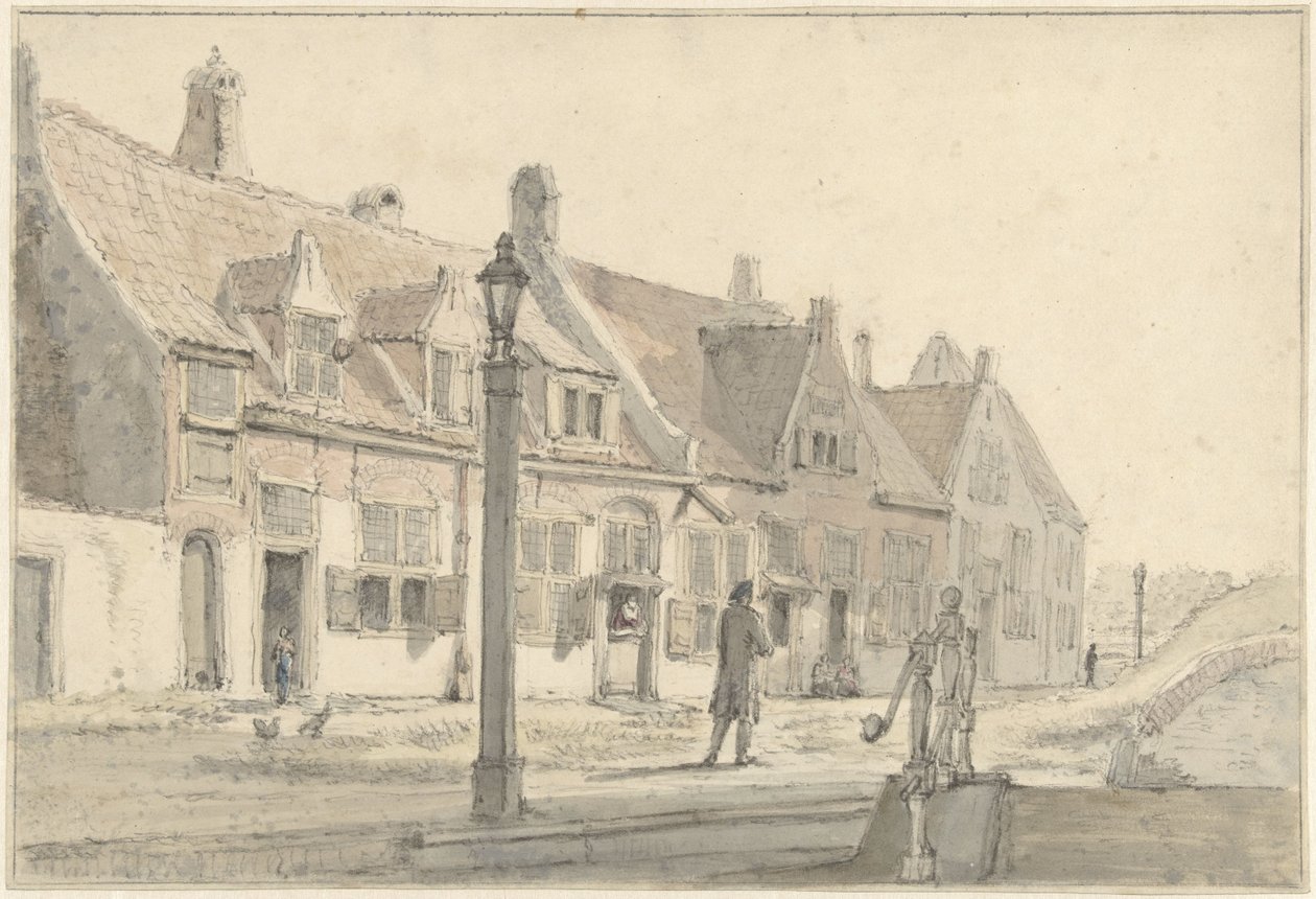 في Koepoort في Delft بواسطة يوهانس جيلجيرهويس
