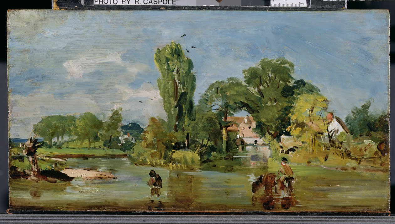 Flatford Mill ، c.1810-11 بواسطة جون كونستابل