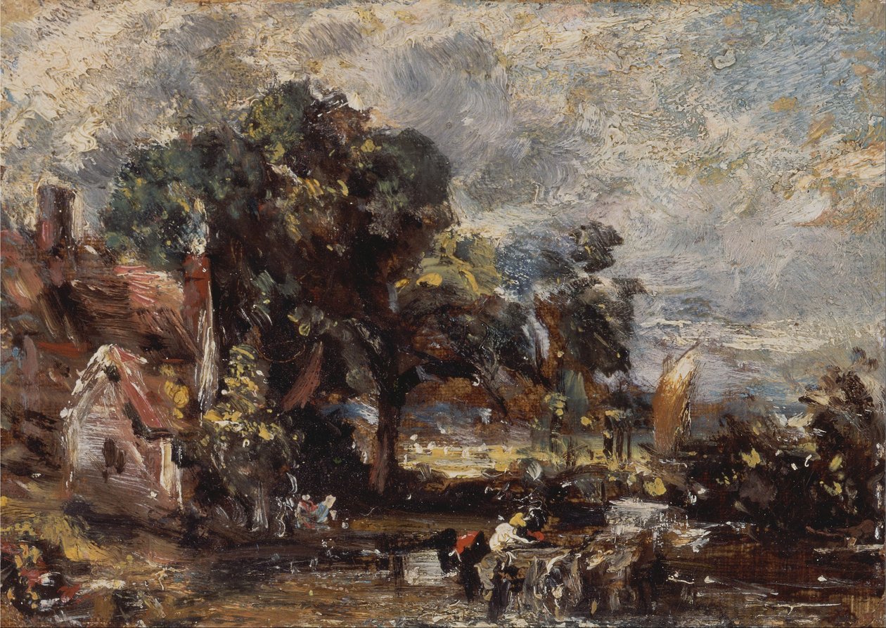 رسم لحيوان بواسطة جون كونستابل