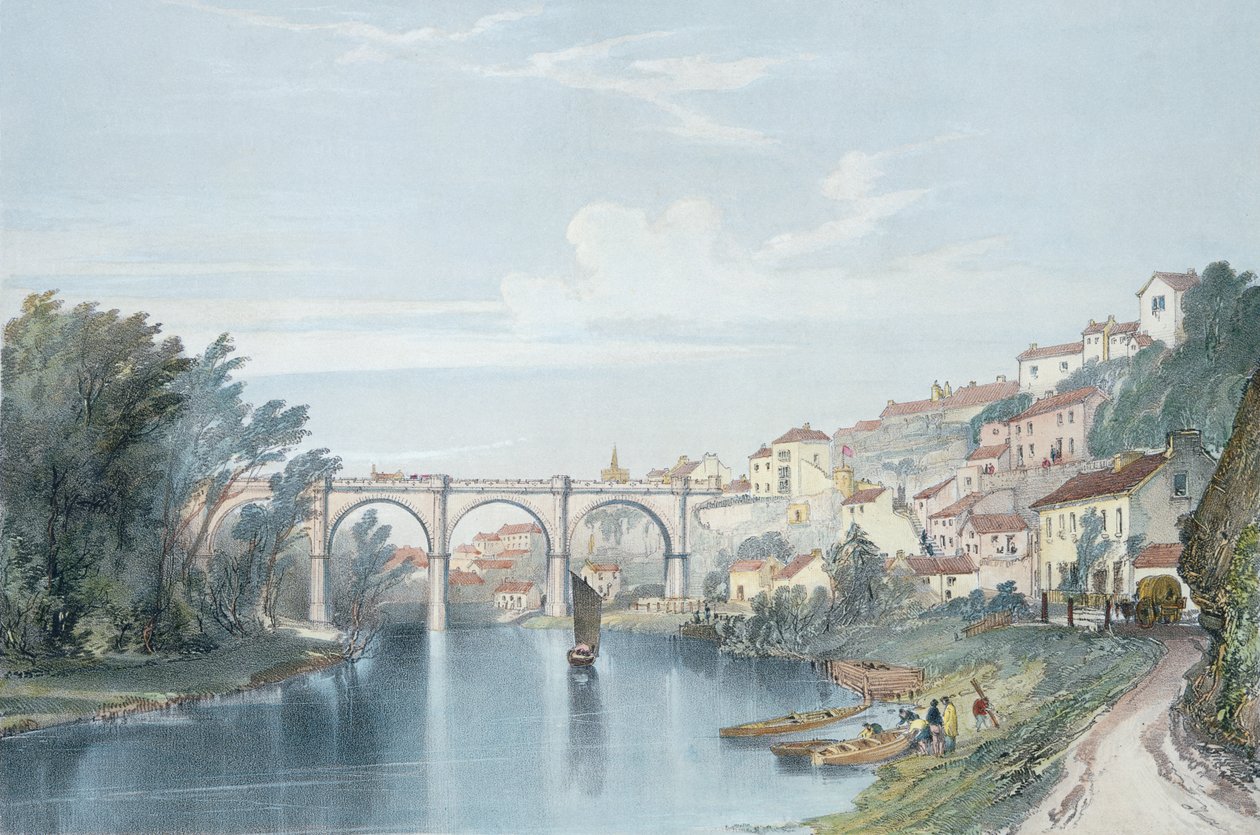 جسر Knaresborough بواسطة جون كوك بورن