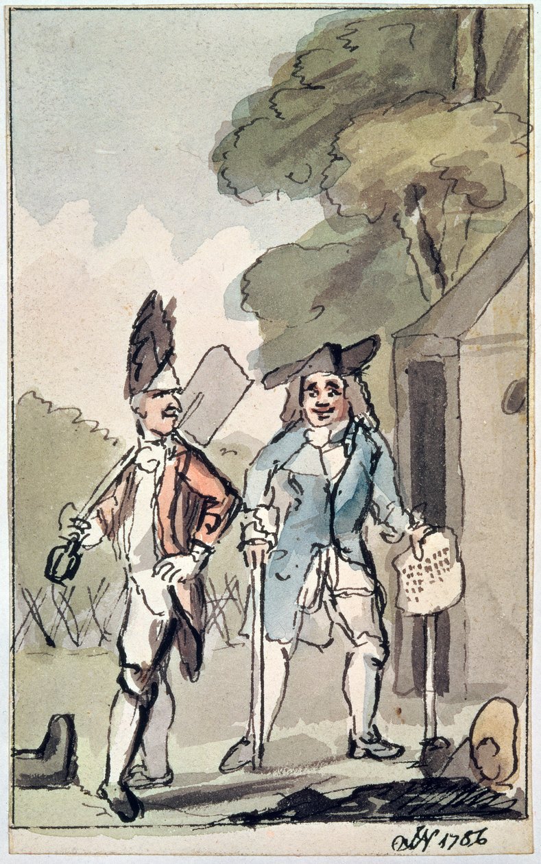 تريسترام شاندي 1786 بواسطة جون نيكسون