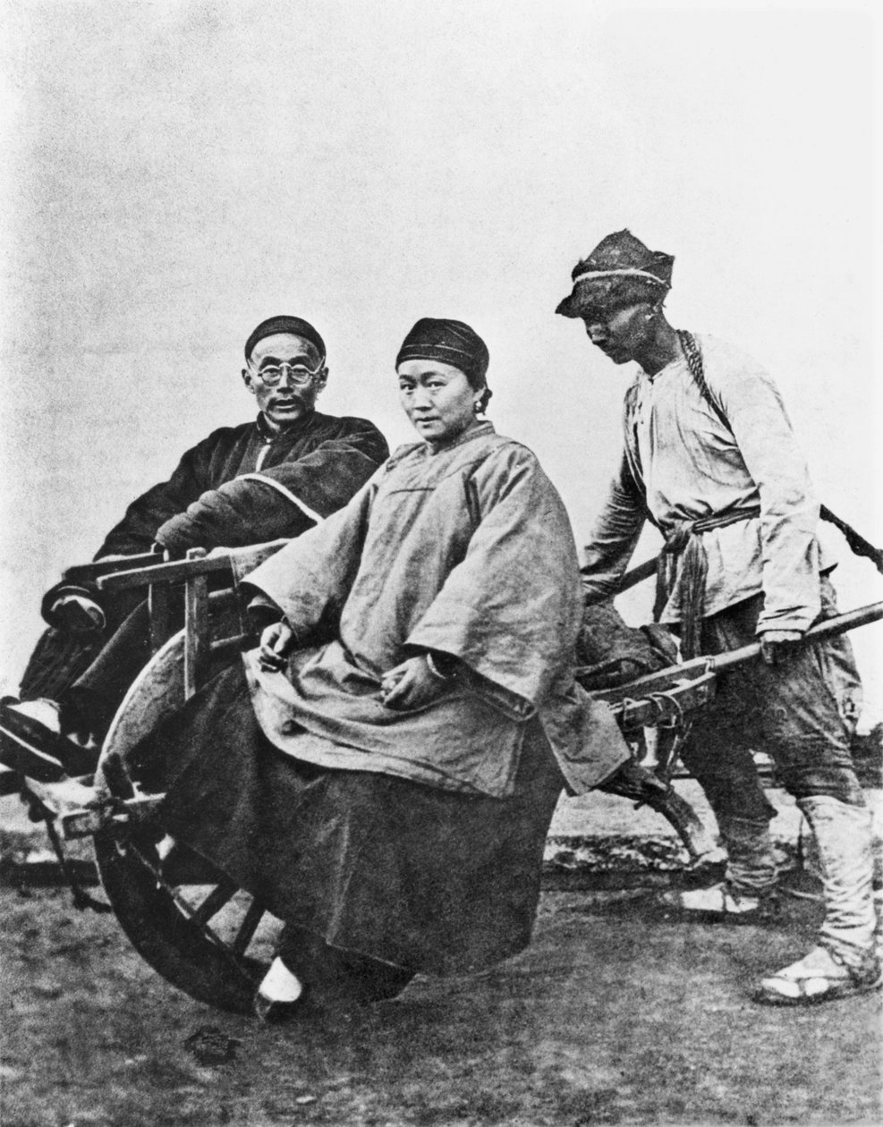 العربة الصينية ، c.1870 بواسطة جون طومسون