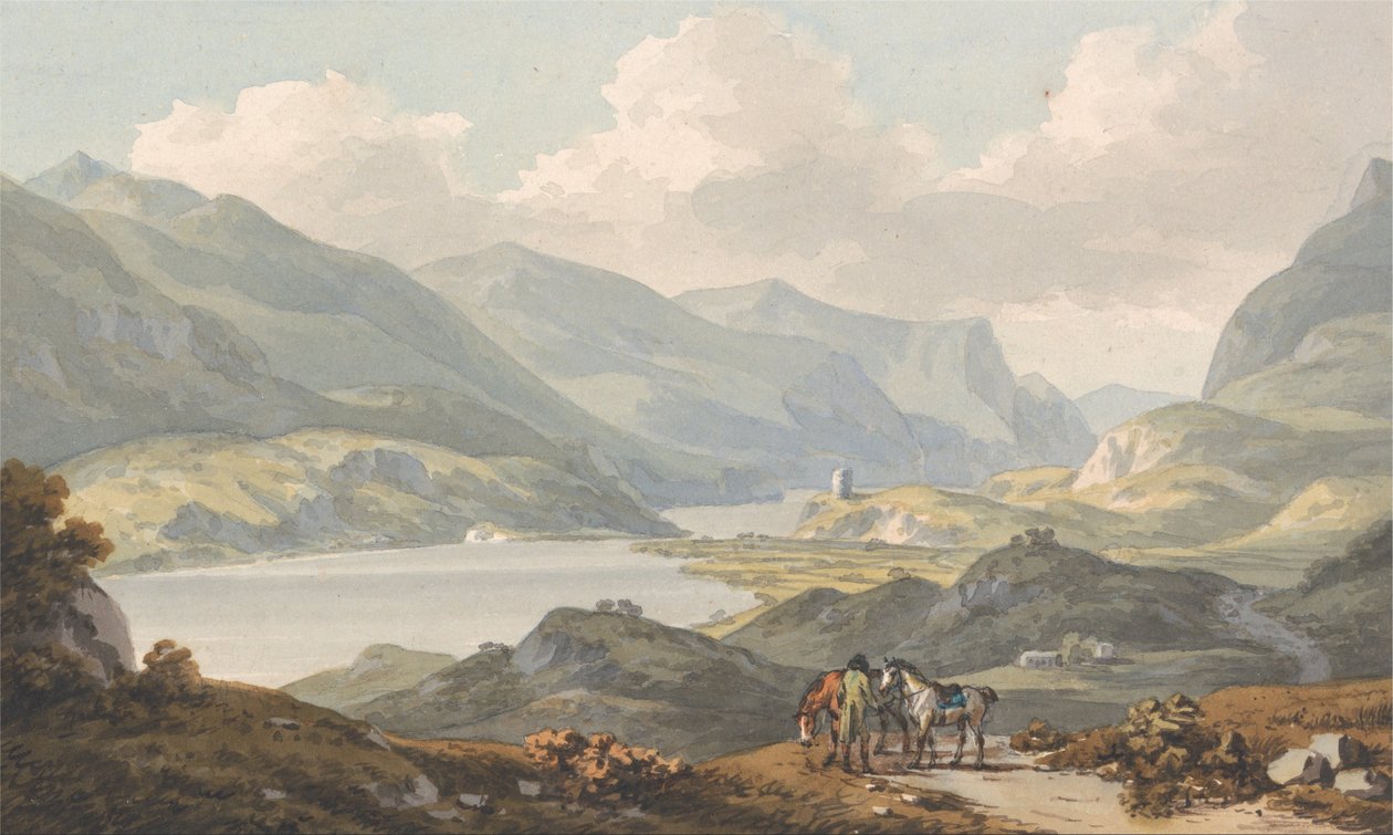 بحيرات Llanberis بواسطة جون وارويك سميث