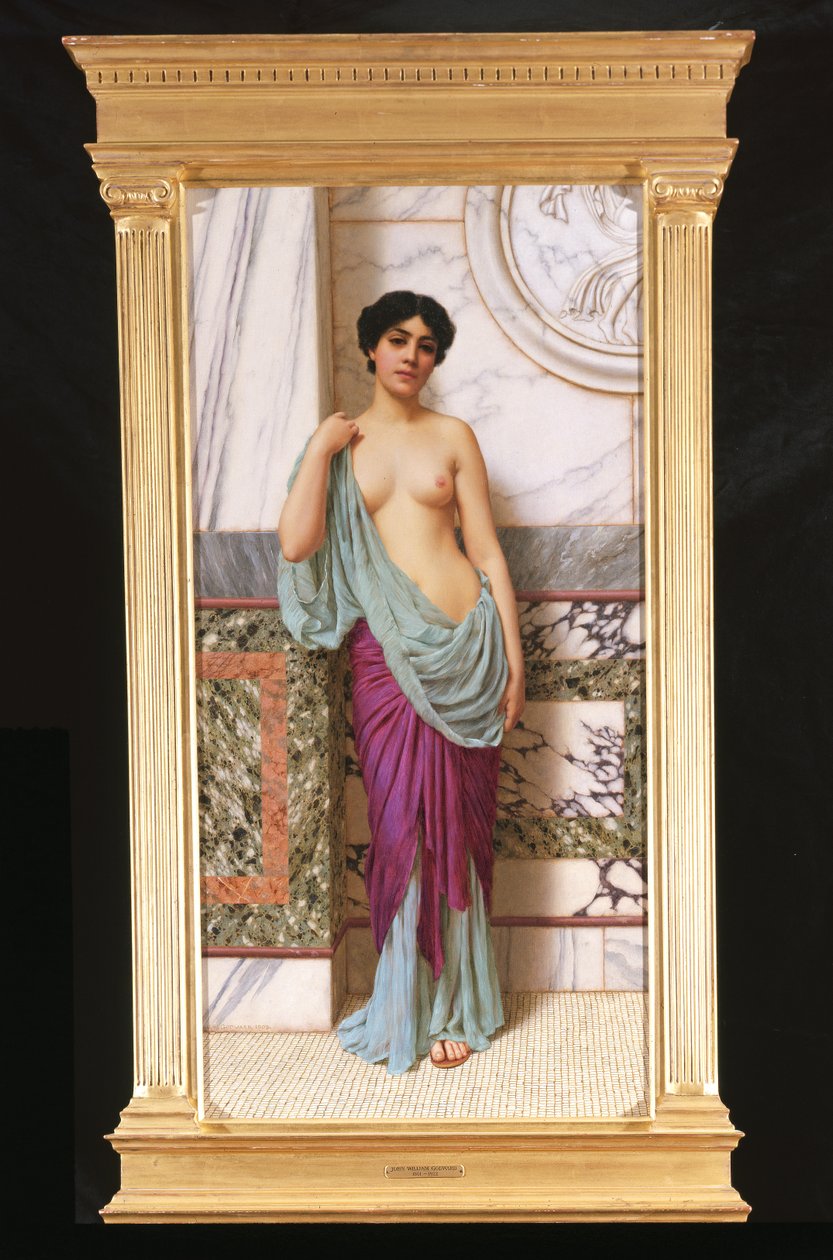 في Tepidarium ، 1909 بواسطة جون ويليام جودوارد