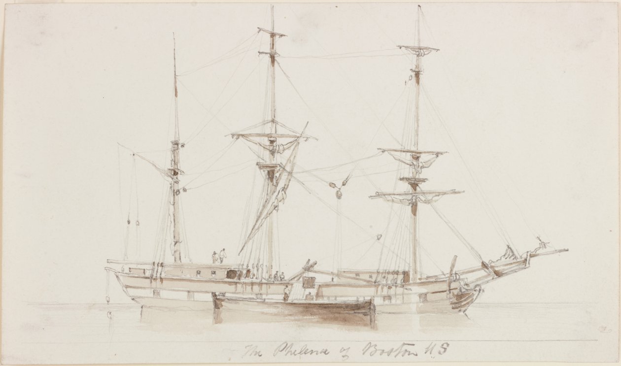 Philena of Boston US (قلم رصاص وألوان مائية على ورق) بواسطة جون ويلسون كارمايكل