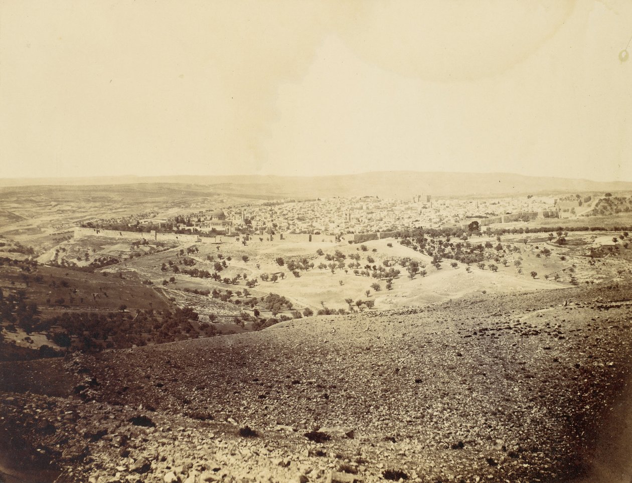 القدس ، 1860. بواسطة جون أنتوني