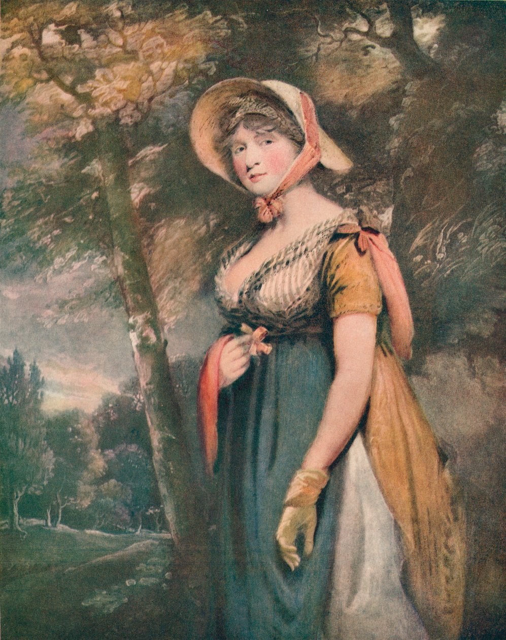السيدة المحترمة لويزا مانرز ، c1821 بواسطة جون كونستابل