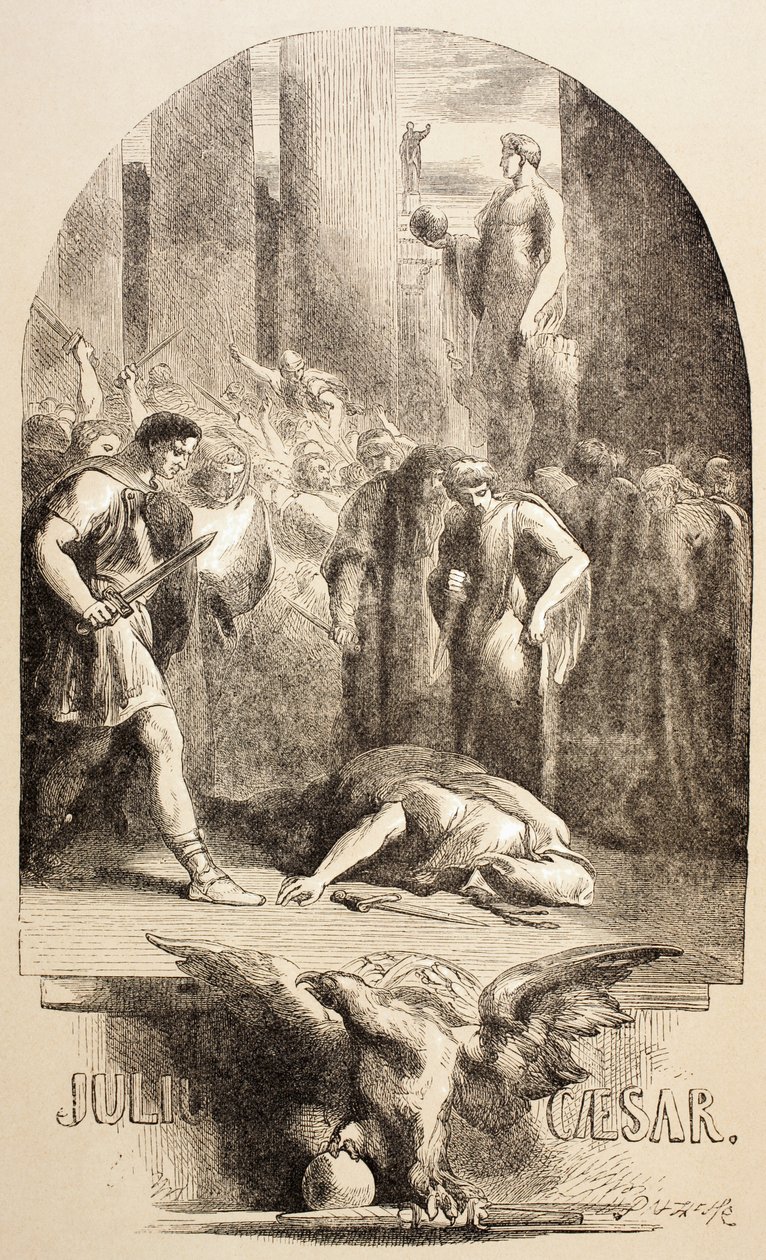 يوليوس قيصر ، 1890 بواسطة جون جيلبرت