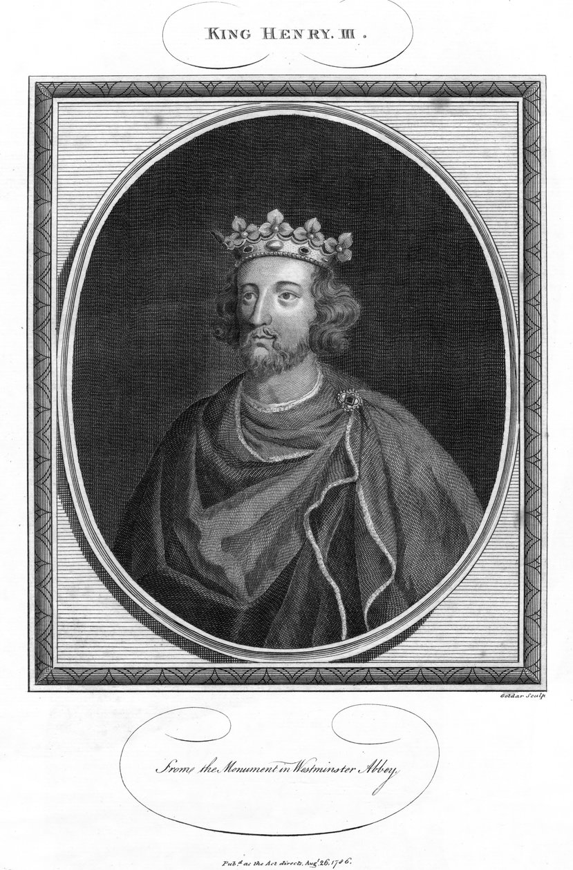 الملك هنري الثالث ، 1786. بواسطة جون جولدار