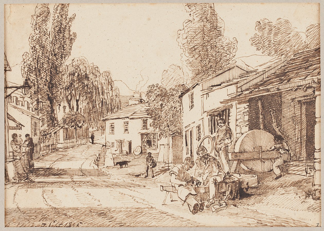 السوق ، 1825 بواسطة جون هاردن