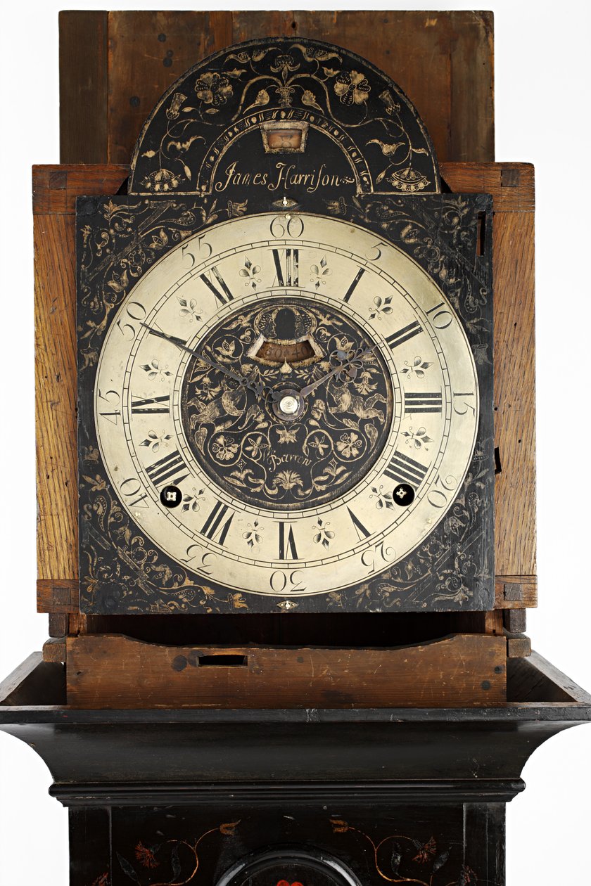 ساعة Longcase بواسطة جون هاريسون