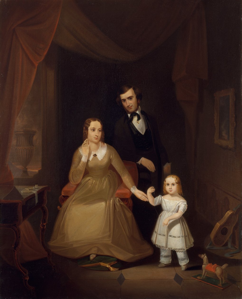 عائلة ويليامسون ، كاليفورنيا. 1841-42. بواسطة جون ميكس ستانلي