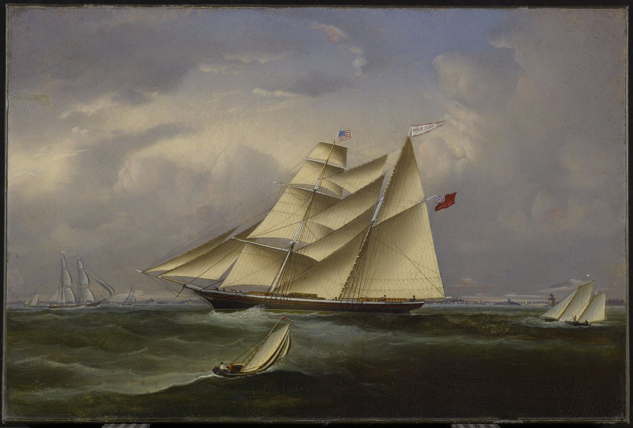 The Ocean Bride Leaving Halifax Harbour ، 1854 بواسطة جون أوبراين