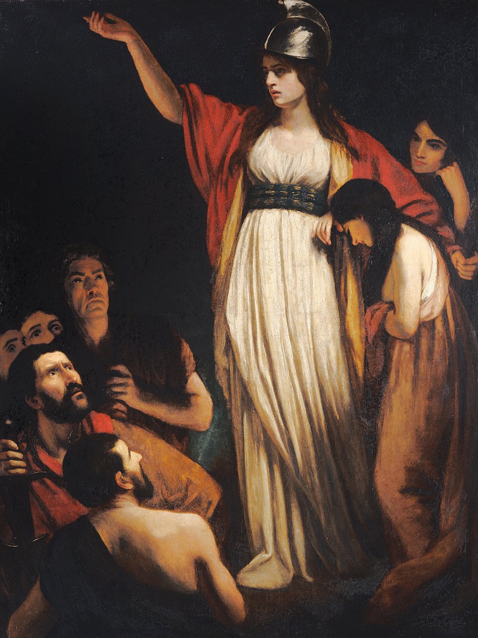 Boadicea يسكن البريطانيين بواسطة جون أوبي