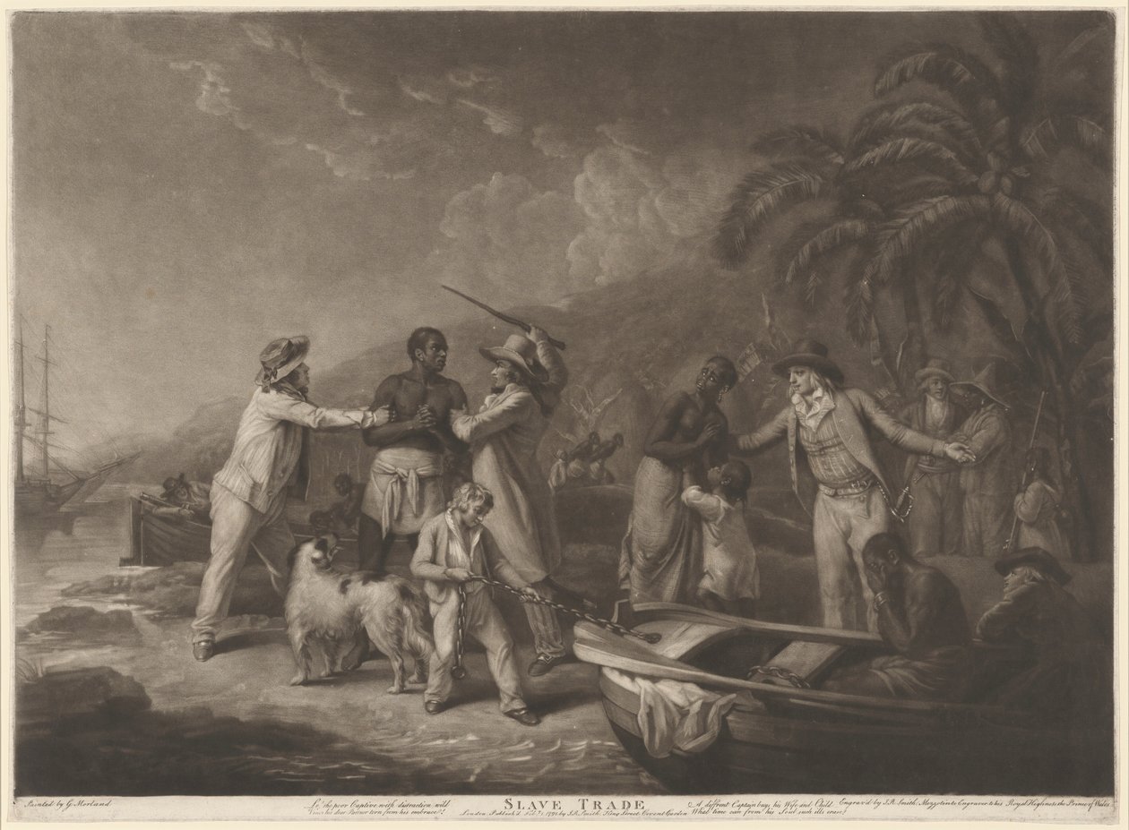 تجارة الرقيق 1791. بواسطة جون رافائيل سميث