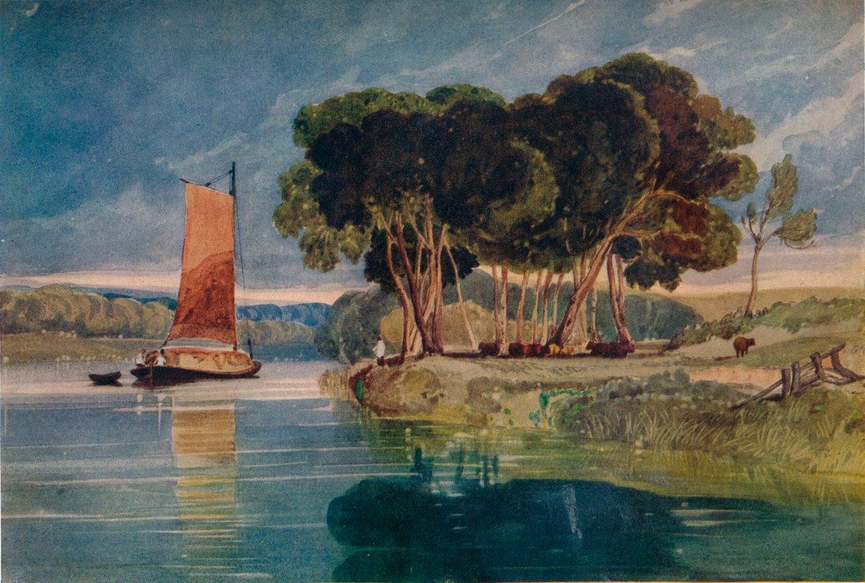 مشهد نهر ، c1800-1842 ، 1924 بواسطة جون سيل كوتمان